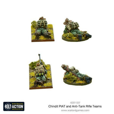 Bolt Action: Chindit PIAT and anti-tank rifle teams