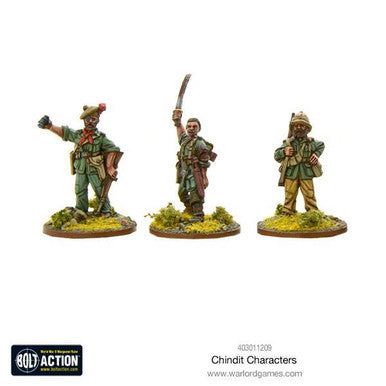 Bolt Action: Chindit Characters