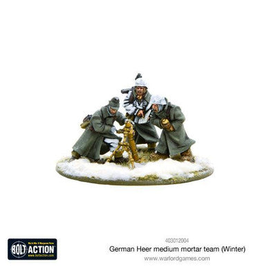 Bolt Action: German Medium Mortar Team, Winter