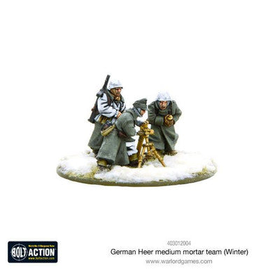 Bolt Action: German Medium Mortar Team, Winter