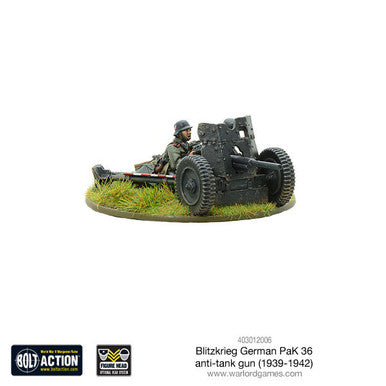 Bolt Action: Blitzkrieg German Pak 36 anti-tank gun