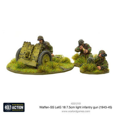 Bolt Action: Waffen SS LeIG 18 7.5cm light infantry gun