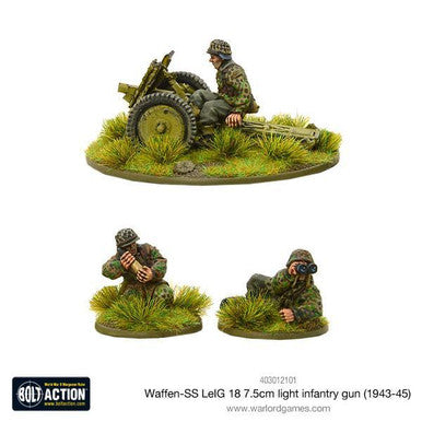 Bolt Action: Waffen SS LeIG 18 7.5cm light infantry gun