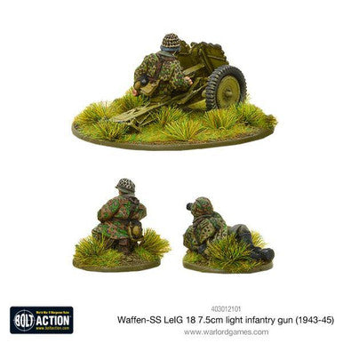 Bolt Action: Waffen SS LeIG 18 7.5cm light infantry gun