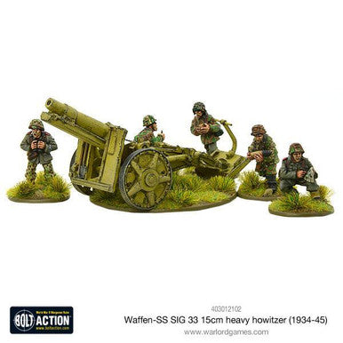 Bolt Action: Waffen SS SIG 33 15cm heavy howitzer