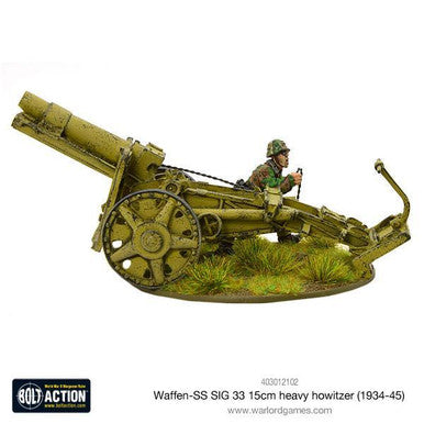 Bolt Action: Waffen SS SIG 33 15cm heavy howitzer