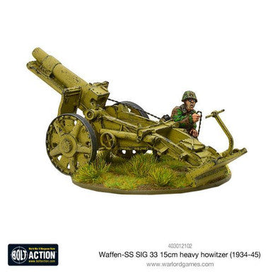 Bolt Action: Waffen SS SIG 33 15cm heavy howitzer
