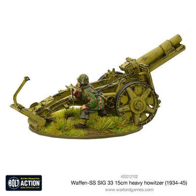 Bolt Action: Waffen SS SIG 33 15cm heavy howitzer