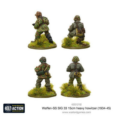 Bolt Action: Waffen SS SIG 33 15cm heavy howitzer