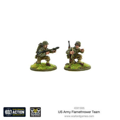 Bolt Action: US Army flamethrower team