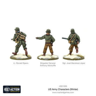 Bolt Action: US Army Characters (Winter)