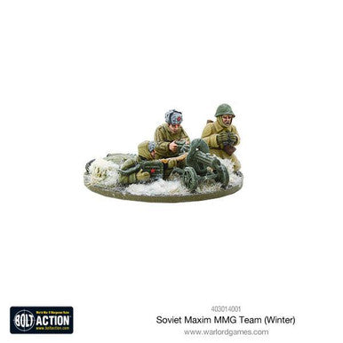 Bolt Action: Soviet Maxim MMG team (Winter)