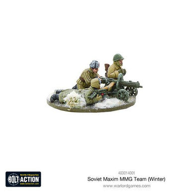 Bolt Action: Soviet Maxim MMG team (Winter)