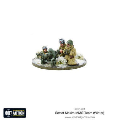 Bolt Action: Soviet Maxim MMG team (Winter)