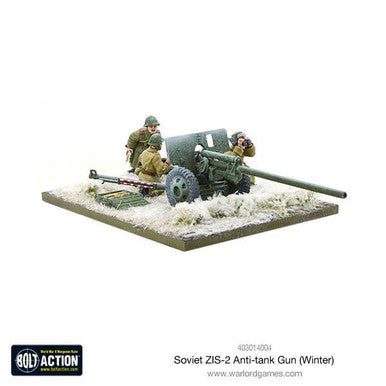 Bolt Action: Soviet ZIS-2 anti-tank gun (Winter)