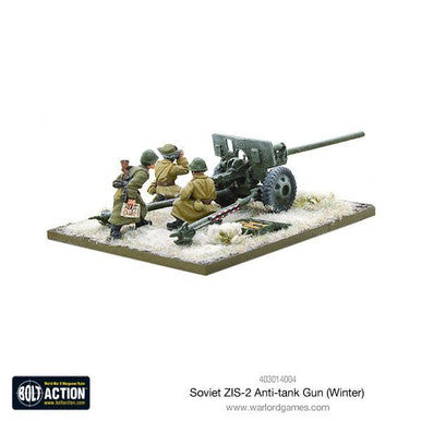 Bolt Action: Soviet ZIS-2 anti-tank gun (Winter)