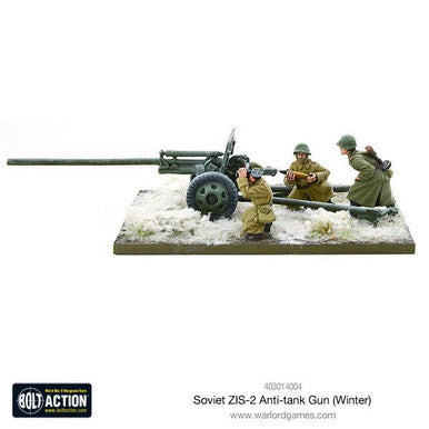 Bolt Action: Soviet ZIS-2 anti-tank gun (Winter)