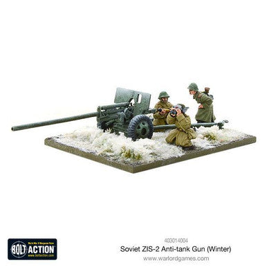 Bolt Action: Soviet ZIS-2 anti-tank gun (Winter)