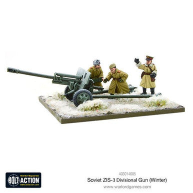 Bolt Action: Soviet ZIS-3 divisional gun (Winter)