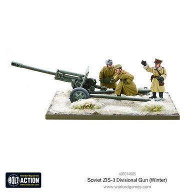 Bolt Action: Soviet ZIS-3 divisional gun (Winter)