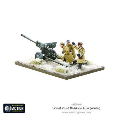 Bolt Action: Soviet ZIS-3 divisional gun (Winter)
