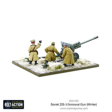 Bolt Action: Soviet ZIS-3 divisional gun (Winter)