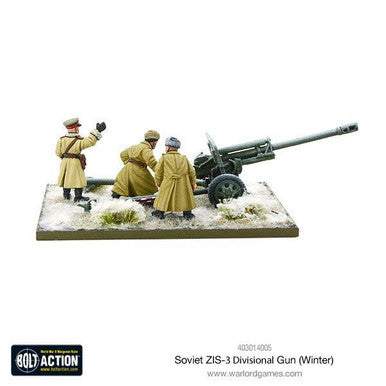 Bolt Action: Soviet ZIS-3 divisional gun (Winter)