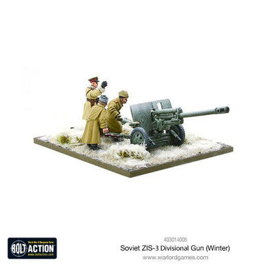 Bolt Action: Soviet ZIS-3 divisional gun (Winter)