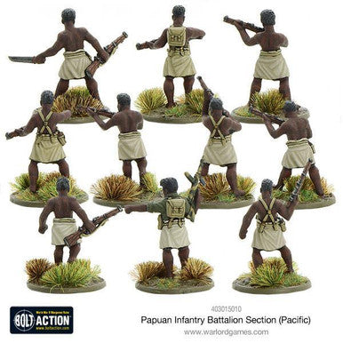 Bolt Action: Papuan Infantry Battalion Section