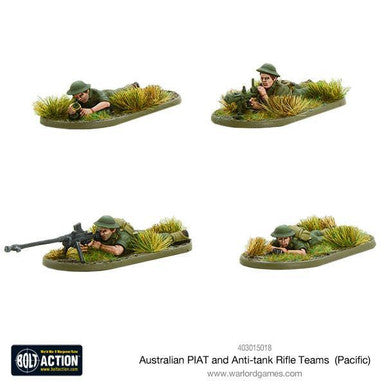 Bolt Action: Australian PIAT and Anti-tank Rifle Teams
