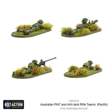 Bolt Action: Australian PIAT and Anti-tank Rifle Teams