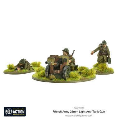 Bolt Action: French Army 25mm Light Anti-Tank Gun