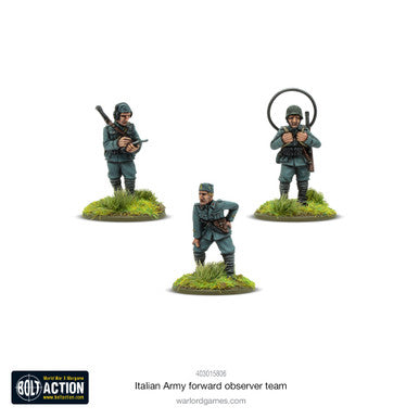 Bolt Action: Italian Army Forward Observer Team