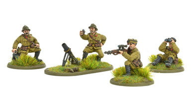 Bolt Action: Belgian Army Light Mortar & Sniper Teams
