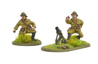Bolt Action: Belgian Army Light Mortar & Sniper Teams