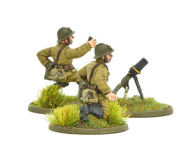 Bolt Action: Belgian Army Light Mortar & Sniper Teams