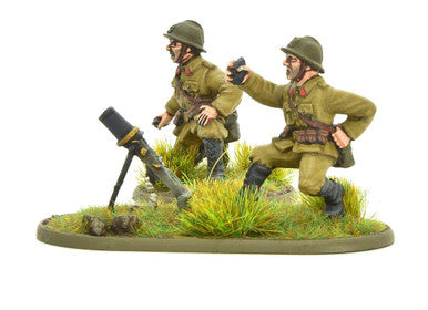 Bolt Action: Belgian Army Light Mortar & Sniper Teams