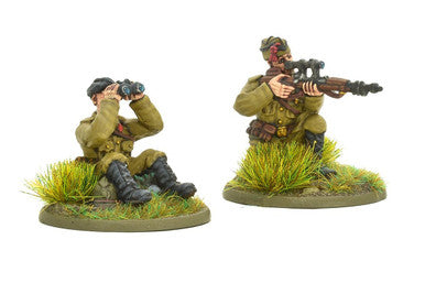 Bolt Action: Belgian Army Light Mortar & Sniper Teams