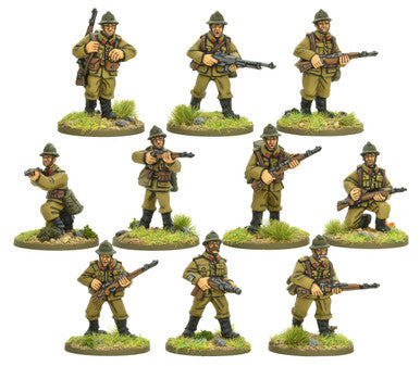 Bolt Action: Belgian Army Infantry squad