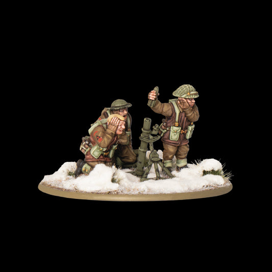 British & Canadian Infantry (Winter) Medium Mortar Team