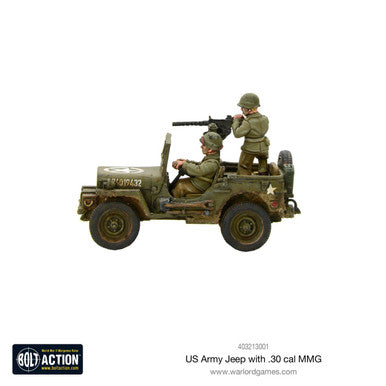 Bolt Action: US Jeep with 30 Cal MMG