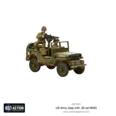 Bolt Action: US Jeep with 30 Cal MMG