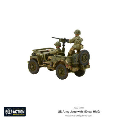 Bolt Action: US Jeep with 50 Cal HMG