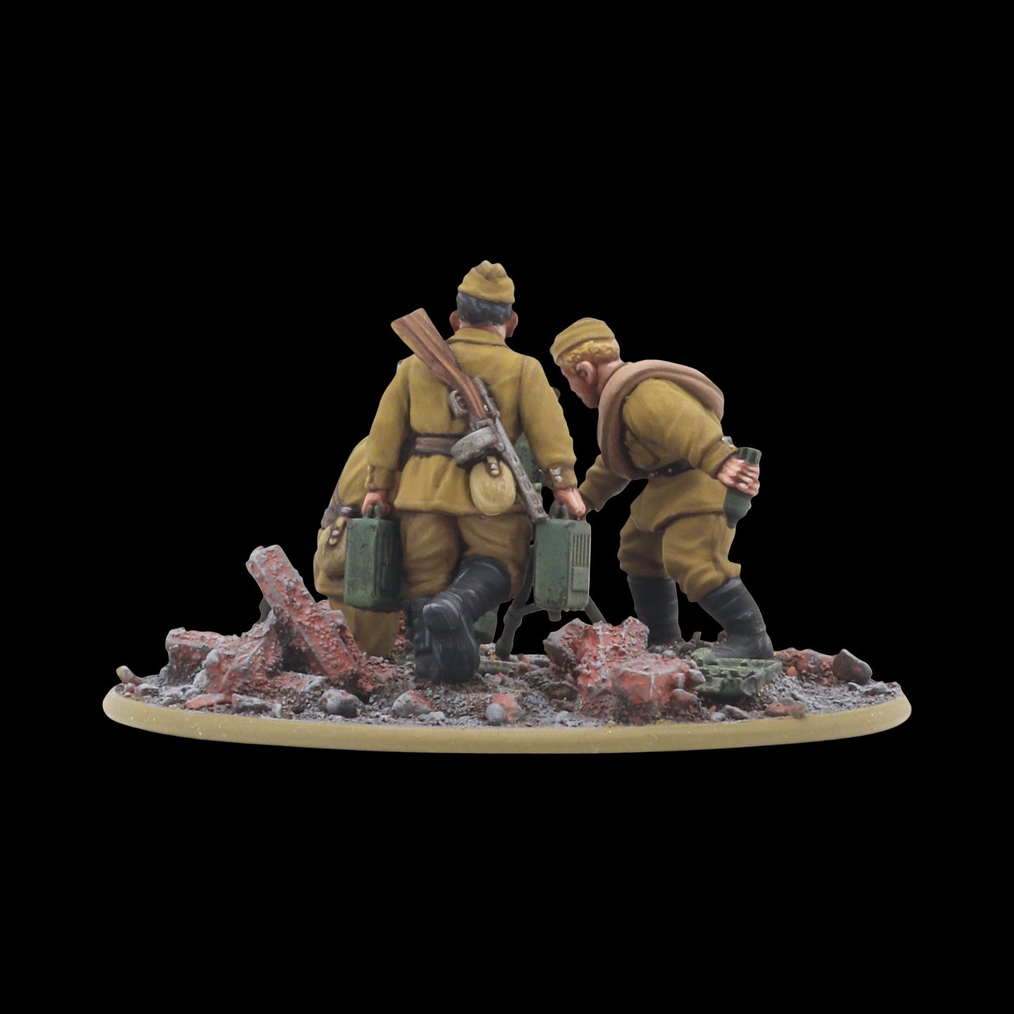 Soviet Army Medium Mortar Team