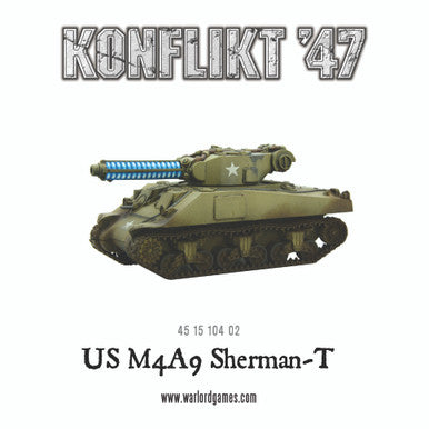 Konflikt '47 US M4A9-T Sherman with Tesla Cannon