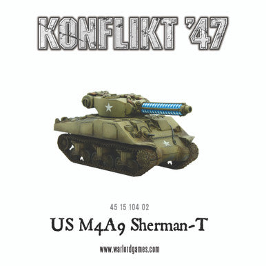 Konflikt '47 US M4A9-T Sherman with Tesla Cannon