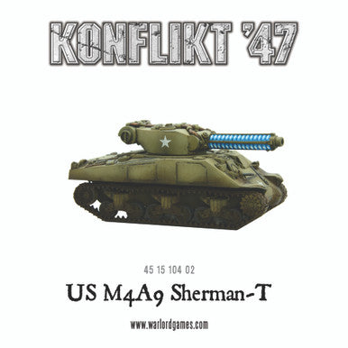 Konflikt '47 US M4A9-T Sherman with Tesla Cannon