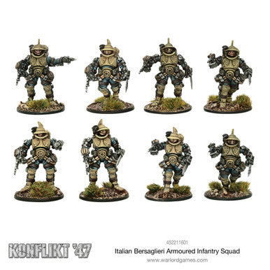 Konflikt '47 Italian Bersaglieri Armoured Infantry Squad