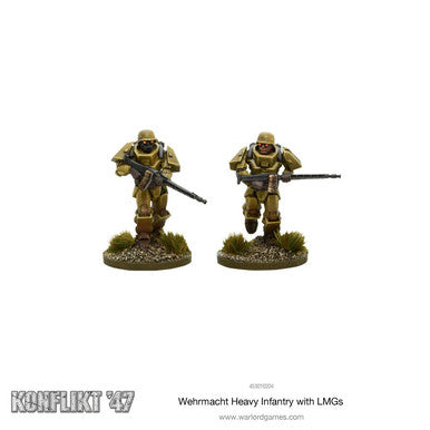 Konflikt '47 German Heavy Infantry with LMGs