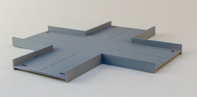 4 Way Intersection Roadway Section, 4 Lane - 10MROAD104-1